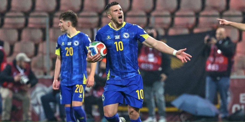 Bosnia & Herzegovina góp mặt ở bảng B WC 2026