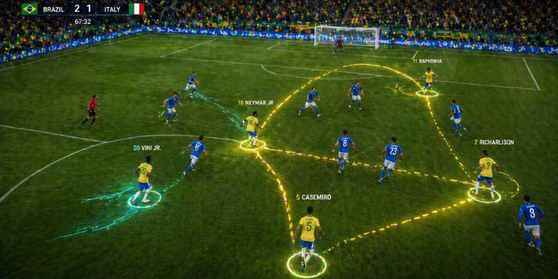 Brazil vs Italy là cuộc đối thoại giữa hai ngôn ngữ bóng đá hoàn toàn xa lạ