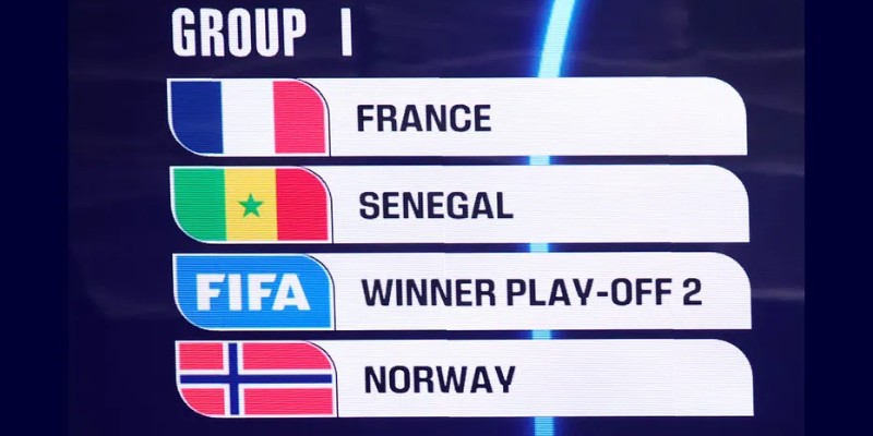 Cập nhật thông tin chung về bảng I World Cup 2026