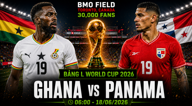 Nhận định Ghana vs Panama World Cup 2026 bảng L: Sao Đen ốm yếu trước Marea Roja đầy sức trẻ